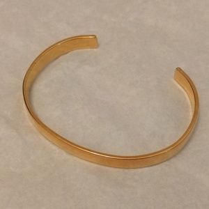 Simple Slender Cuff Bracelet